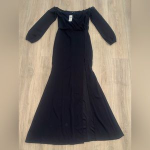 Black Long sleeve formal dress